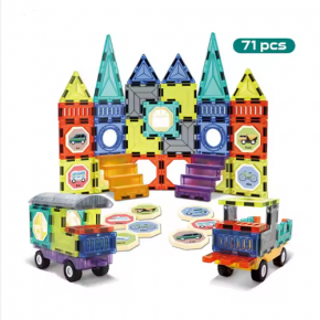71pcs magnetic building block