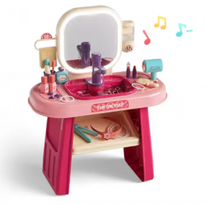 dresser table with light and music