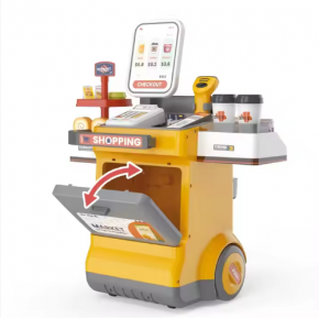 supermarket cashier counter set