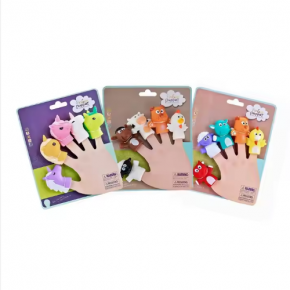 soft vinyl finger puppets