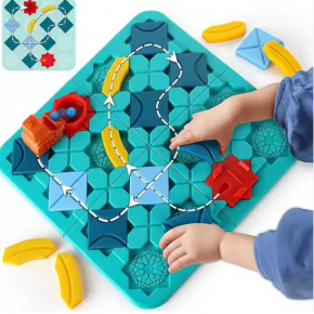 200 challenge logical road builder game
