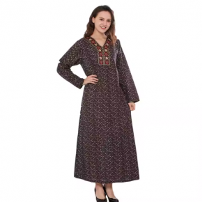 arabic summer rayon abaya dress
